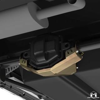 M220 [3rd Gen D44] Rear Differential Skid Plate - Ford Bronco 6G | MetalCloak