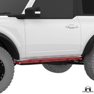 Overline Rocker Rails - Ford Bronco 6G | MetalCloak