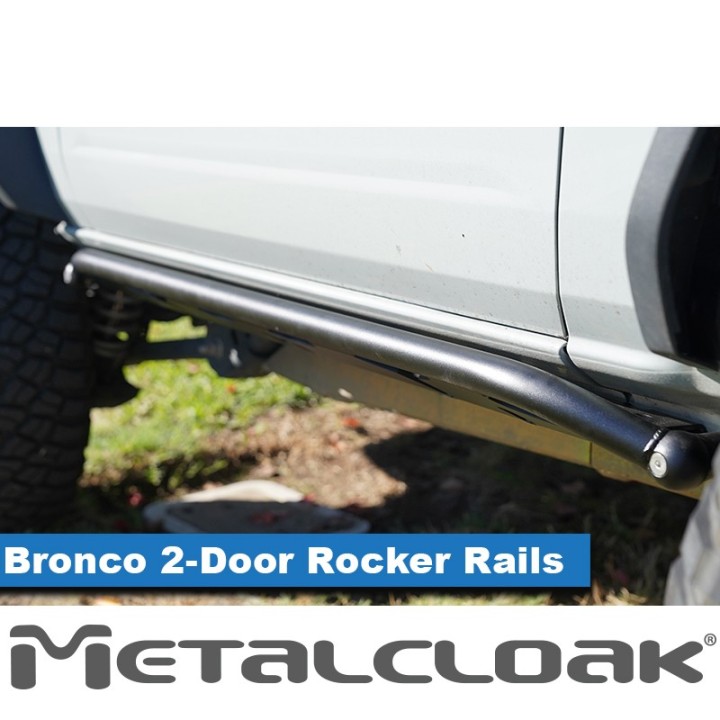 Overline Rocker Rails - Ford Bronco 6G | MetalCloak