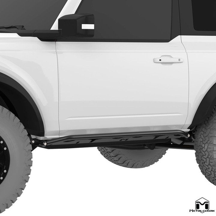 Overline Rocker Rails - Ford Bronco 6G | MetalCloak