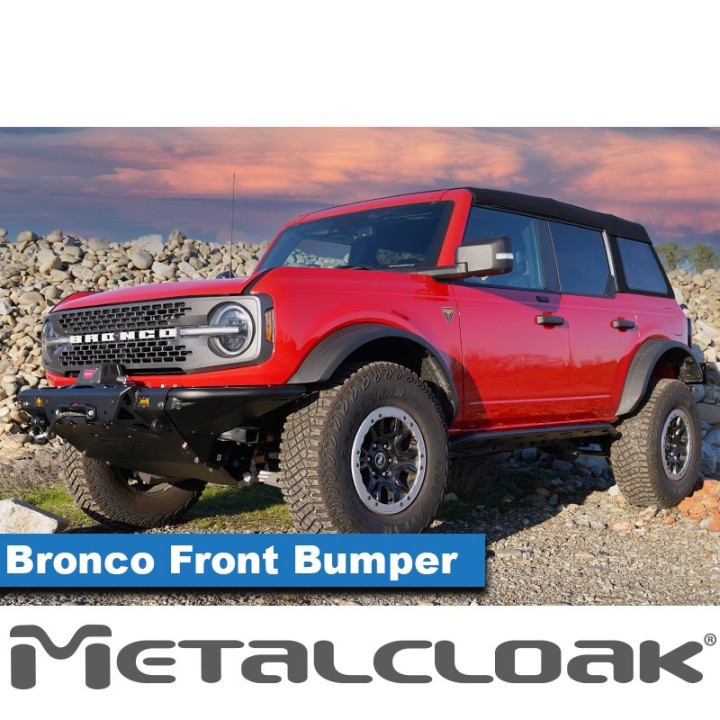Front Bumper System - Ford Bronco 6G | MetalCloak