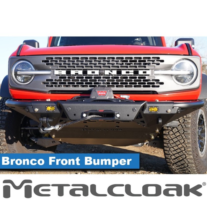 Front Bumper System - Ford Bronco 6G | MetalCloak