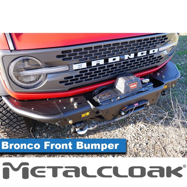 Front Bumper System - Ford Bronco 6G | MetalCloak