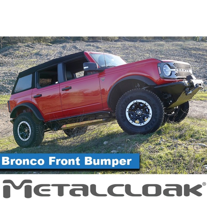 Front Bumper System - Ford Bronco 6G | MetalCloak