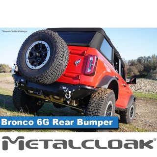 Rear Bumper System - Ford Bronco 6G | MetalCloak