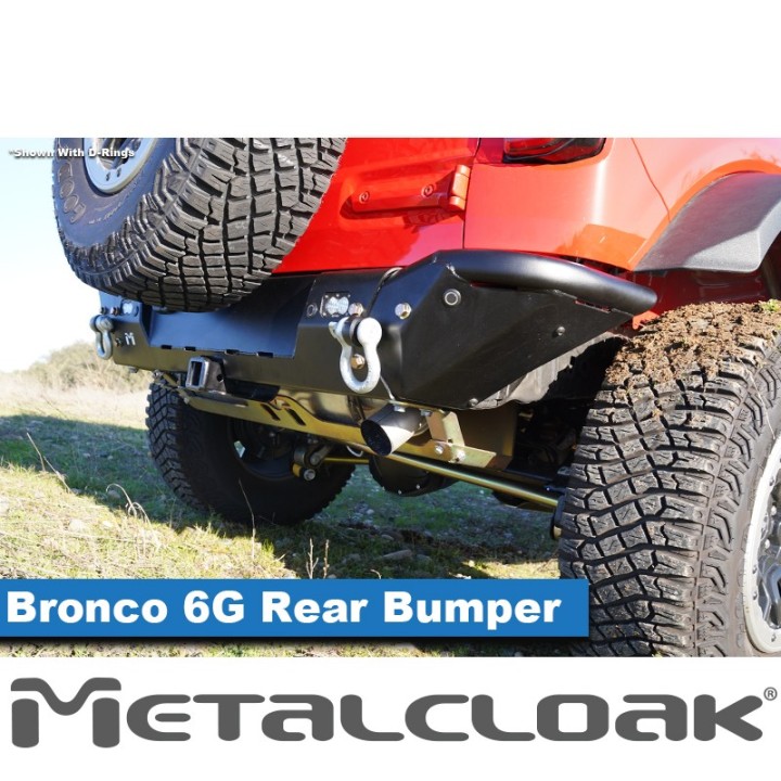 Rear Bumper System - Ford Bronco 6G | MetalCloak
