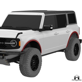 Fender Delete & Tire Clearance Kit - Ford Bronco 6G | MetalCloak
