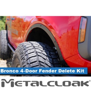 Fender Delete & Tire Clearance Kit - Ford Bronco 6G | MetalCloak