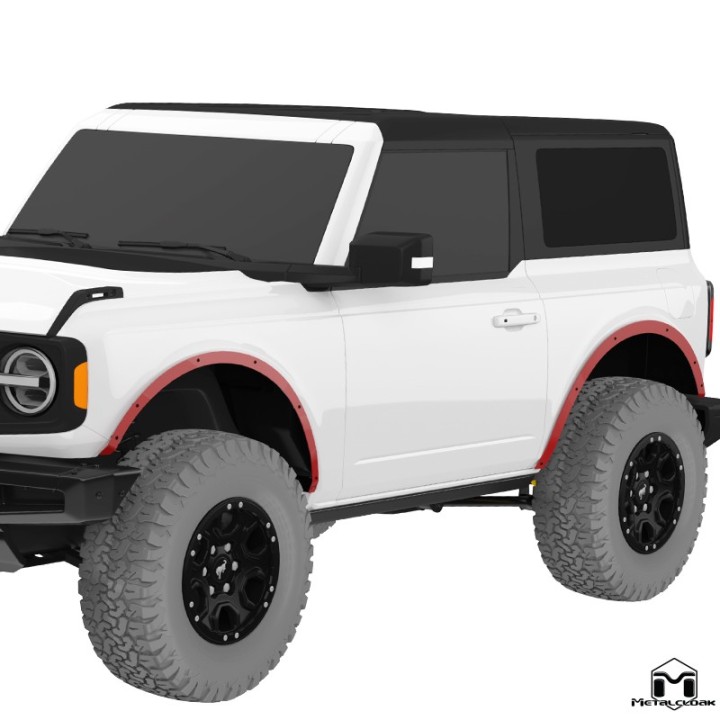 Fender Delete & Tire Clearance Kit - Ford Bronco 6G | MetalCloak