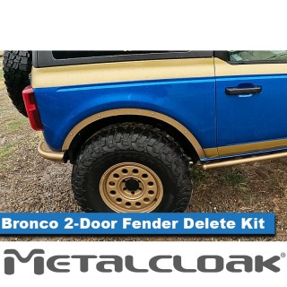 Fender Delete & Tire Clearance Kit - Ford Bronco 6G | MetalCloak