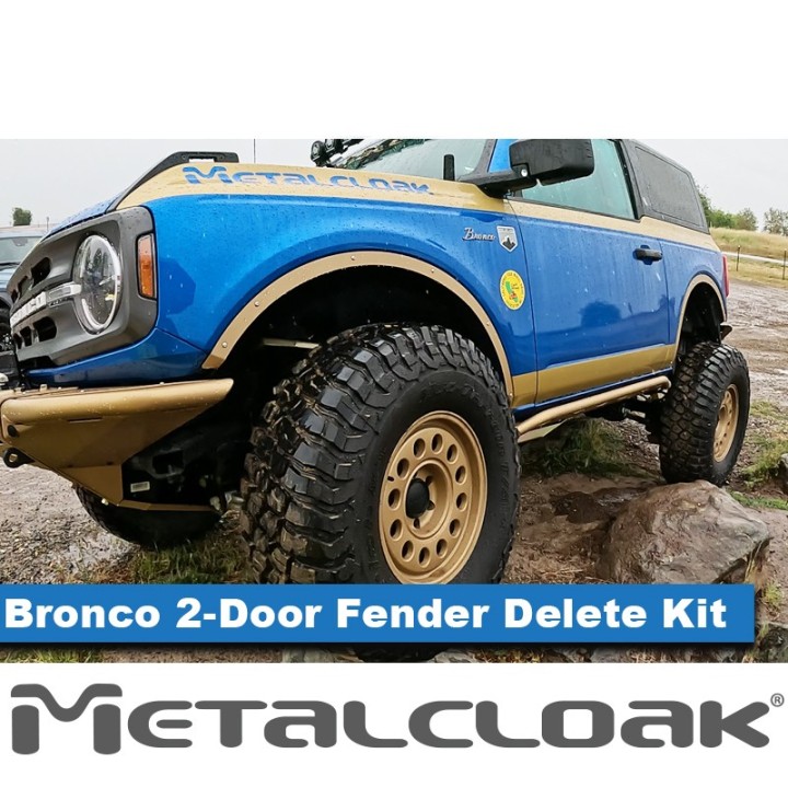 Fender Delete & Tire Clearance Kit - Ford Bronco 6G | MetalCloak
