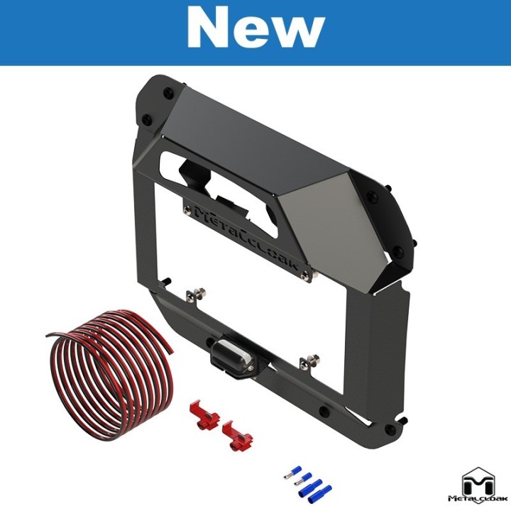 Spare Tire Delete & License Plate Relocation Kit - Ford Bronco 6G | MetalCloak