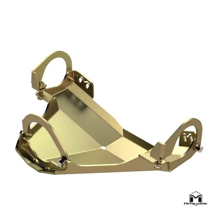 M220 [3rd Gen D44] Rear Differential Skid Plate - Ford Bronco 6G | MetalCloak