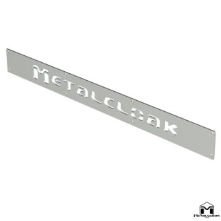 TJ/LJ Wrangler Tail Gate "Finish" Plate, Aluminum METALCLOAK