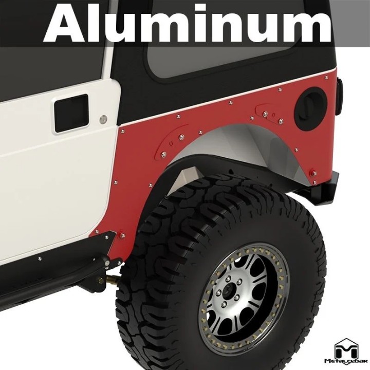 Extended Corner Guards - Jeep Wrangler TJ/LJ | MetalCloak