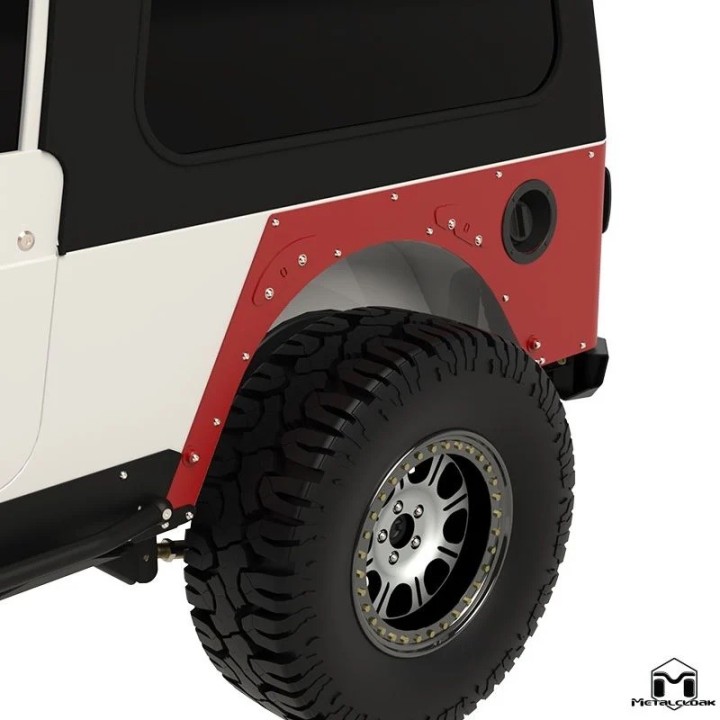 Full Corner Guards, Pair, LJ METALCLOAK