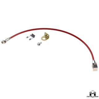 Rear Braided Brake Line 22" - Jeep Wrangler TJ/LJ | MetalCloak