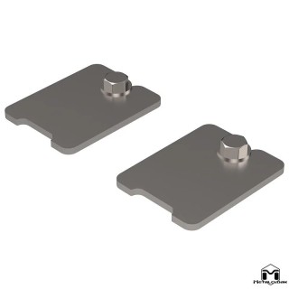 Stock Sway Bar Remounting Kit, TJ/LJ METALCLOAK