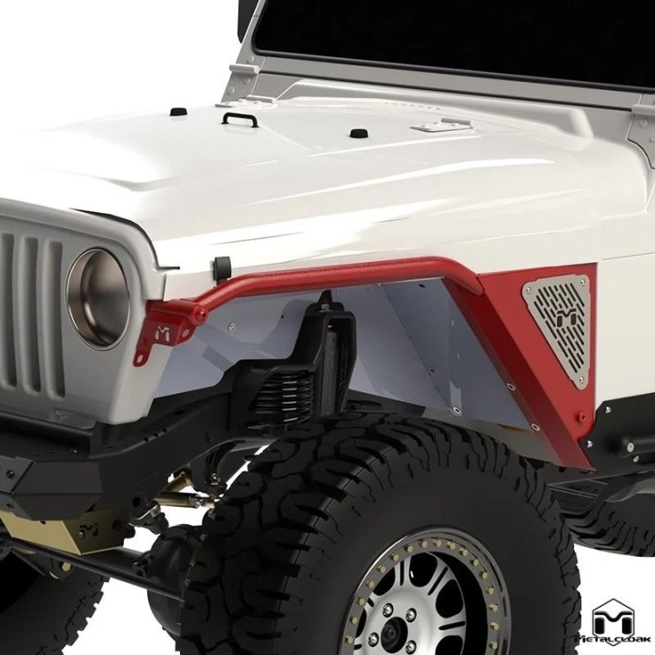 Overline Tube Fender - Jeep Wrangler TJ/LJ | MetalCloak