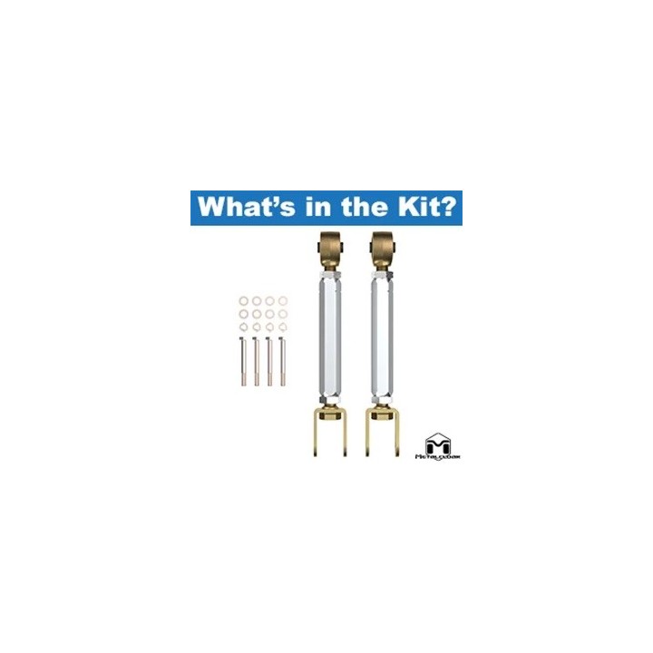 Double Adjustable Aluminum Control Arms - Jeep Wrangler TJ/LJ | MetalCloak