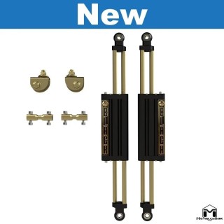 6Pak BLACK Front Shocks 3.5" - Jeep Wrangler TJ/LJ | MetalCloak