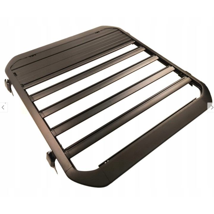Aluminum Platform Roof Rack with Telescoping Ladder, Wrangler JL 2D Nomadtech - view 3
