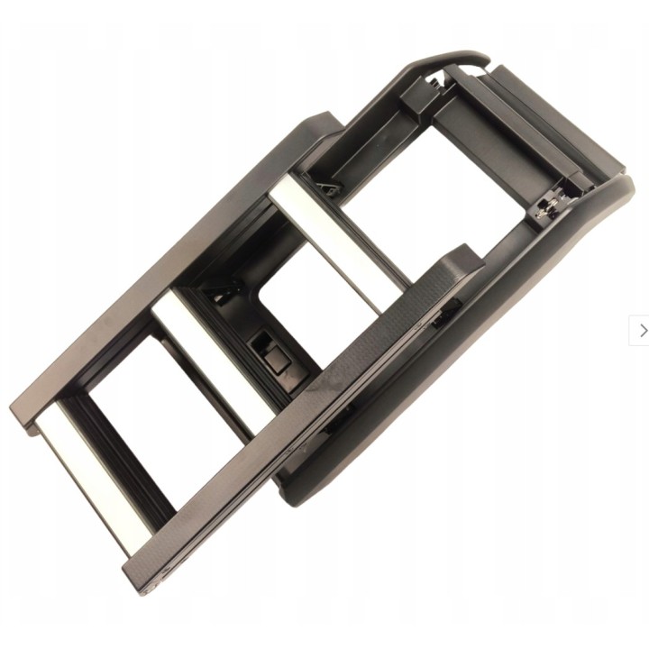 Aluminum Platform Roof Rack with Telescoping Ladder, Wrangler JL 2D Nomadtech - view 4