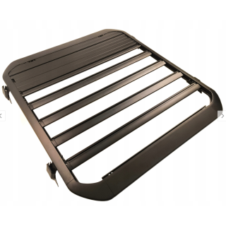 Aluminum Roof Rack Platform with Telescoping Ladder Wrangler JL 4-Door Nomadtech - view 2