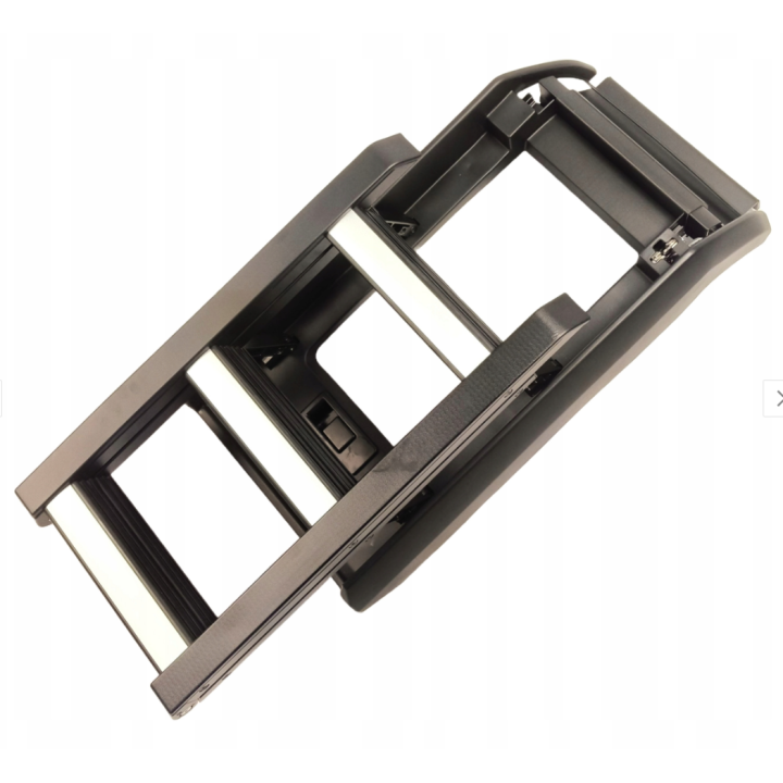 Aluminum Roof Rack Platform with Telescoping Ladder Wrangler JL 4-Door Nomadtech - view 4