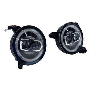 9″ LED Headlights Wrangler JL / Gladiator DRL, Pair