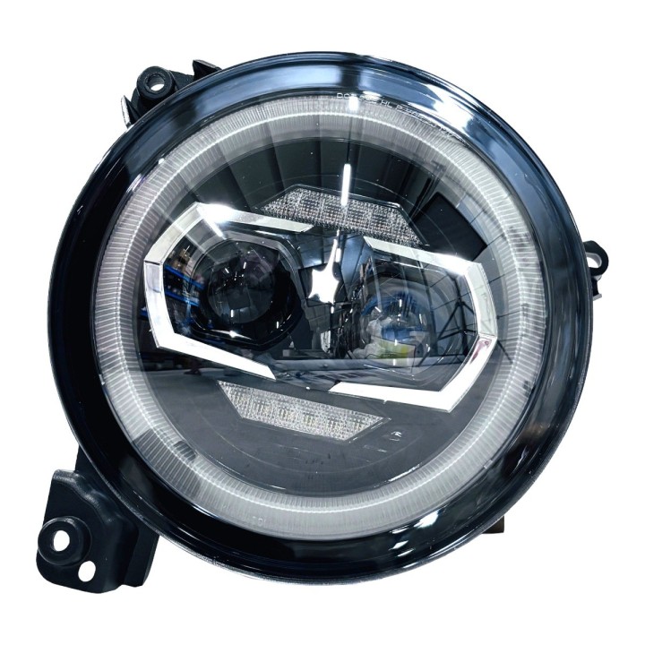 9″ LED Headlights Wrangler JL / Gladiator DRL, Pair