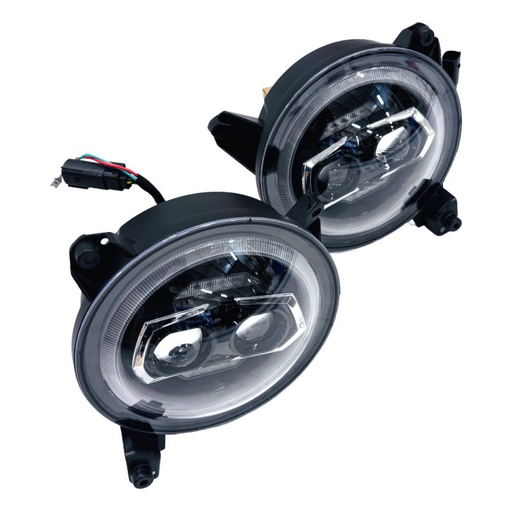 9″ LED Headlights Wrangler JL / Gladiator DRL, Pair