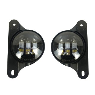 LED Fog Lights Jeep Wrangler JK Anniversary Bumper
