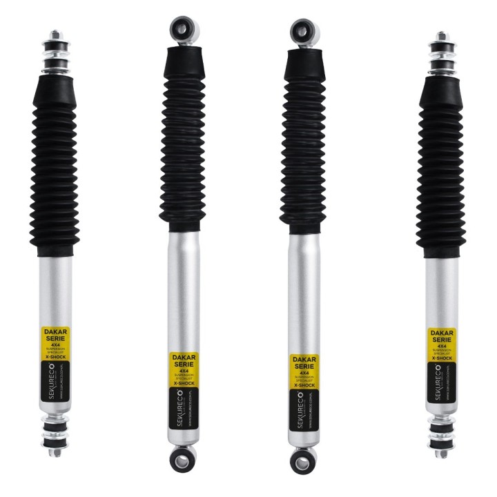 Sekureco Shock Absorber Kit Patrol Y60/Y61 +2''