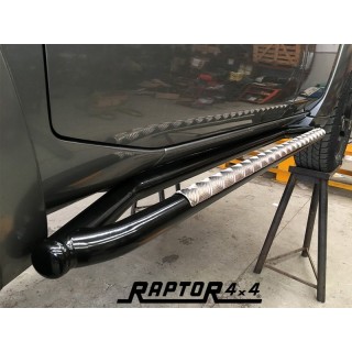 Raptor 4x4 Side Tube Steps Nissan Patrol Y61 5-Door