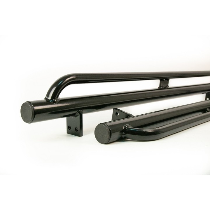 HD Tubular Rock Sliders Suzuki Samurai with Reinforcing Tube (Pair) Raptor 4x4 - view 5
