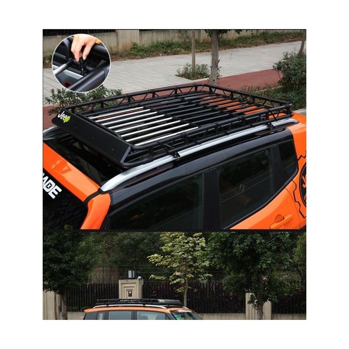 Raptor 4x4 Tubular Aluminium Roof Rack Jeep Renegade - view 2