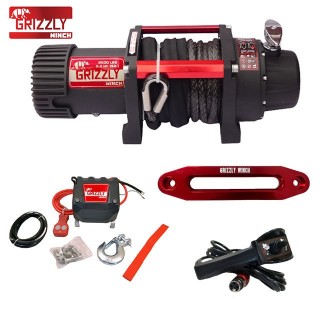 Grizzly Winch 8500 lbs 150:1 with Synthetic Rope Nomadtech - view 2