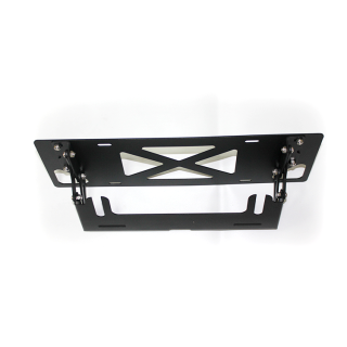 Licence Plate Bracket Under Winch Fairlead, Tilting