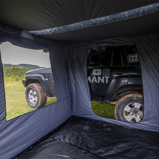 Overlander Max Led Awning Annex 2.5x2.5m – Oxford 420D