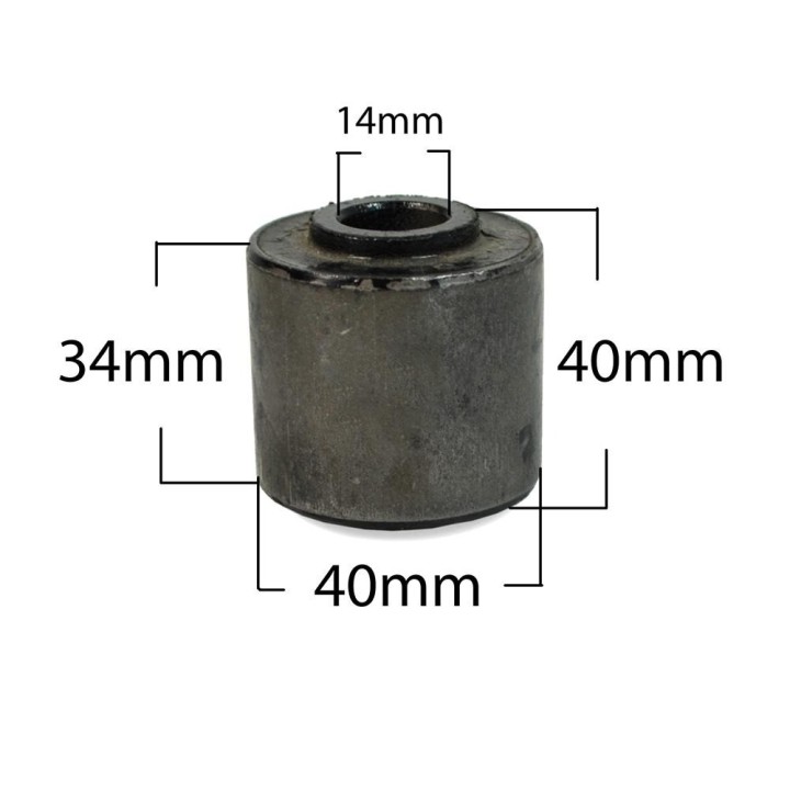 EFS Shock Absorber Bush — lower mount for shocks 38-5636, 38-5637, 38-5651 EFS4WD - view 2