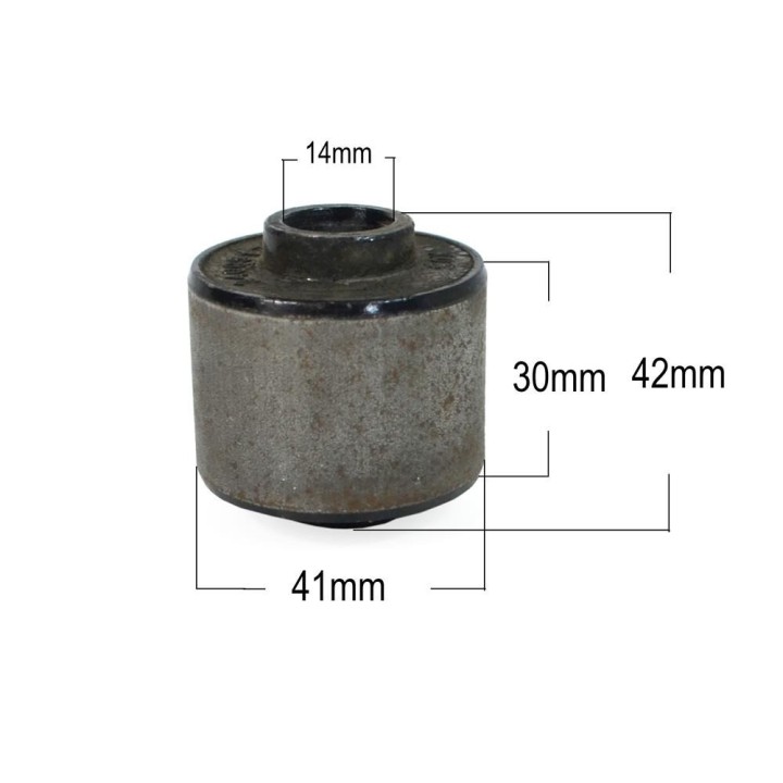 EFS Shock Absorber Bush, bonded rubber-to-steel, lower — for shock 38-5648 EFS4WD - view 3