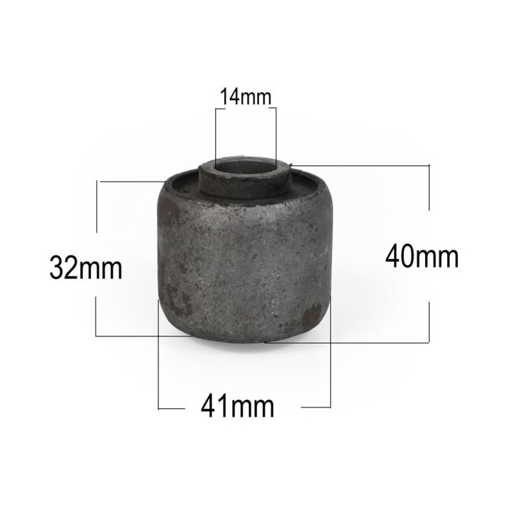 EFS Shock Absorber Bush, Bonded Rubber-Metal 40/32 x 41 x 14 mm — Lower EFS4WD - view 2