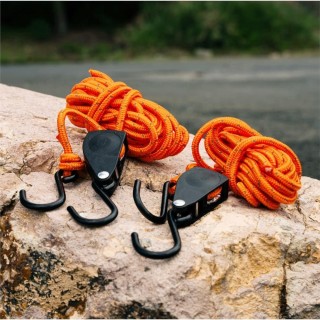 EFS Quick Release Ratchet Rope Tie Downs 5 m, 6 mm — set of 2 EFS4WD - view 2
