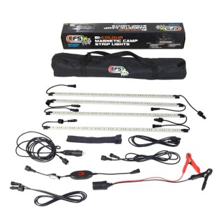 EFS Ya'Mate Bi-Colour Camp Light Kit — 4 Magnetic LED Bars, IP65 EFS4WD