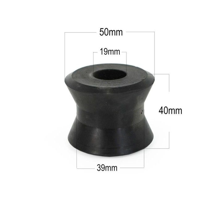EFS Shock Absorber Bush, 80 Duro Polyurethane, 19 mm Bore — Toyota Hilux Vigo, Revo and 08.2020 On EFS4WD - view 2