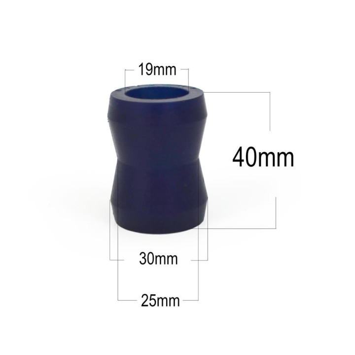 EFS Shock Absorber Bush, 80 Duro Polyurethane, 19 mm Bore — for Dampers 36-5426 and 36-5595 EFS4WD - view 2