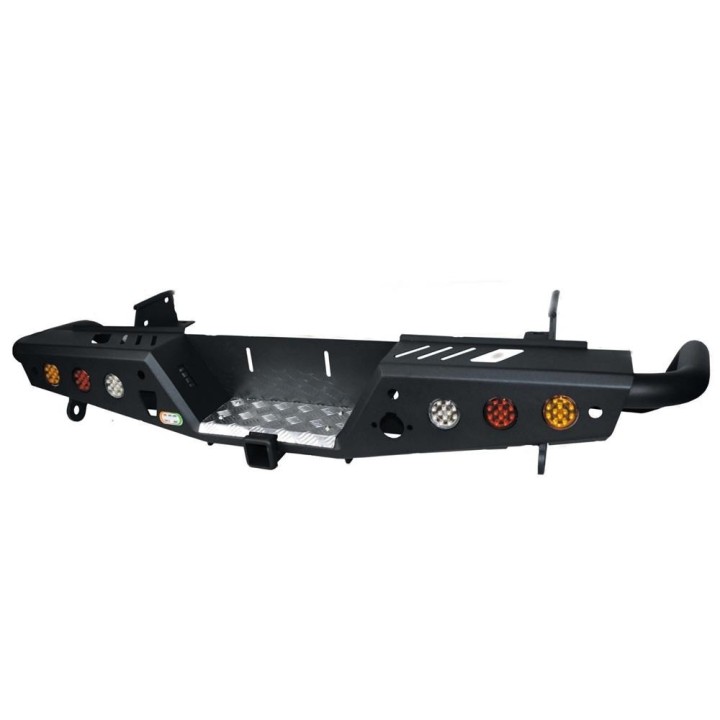 EFS Steel Rear Bumper LED — Toyota Hilux Revo 2015+