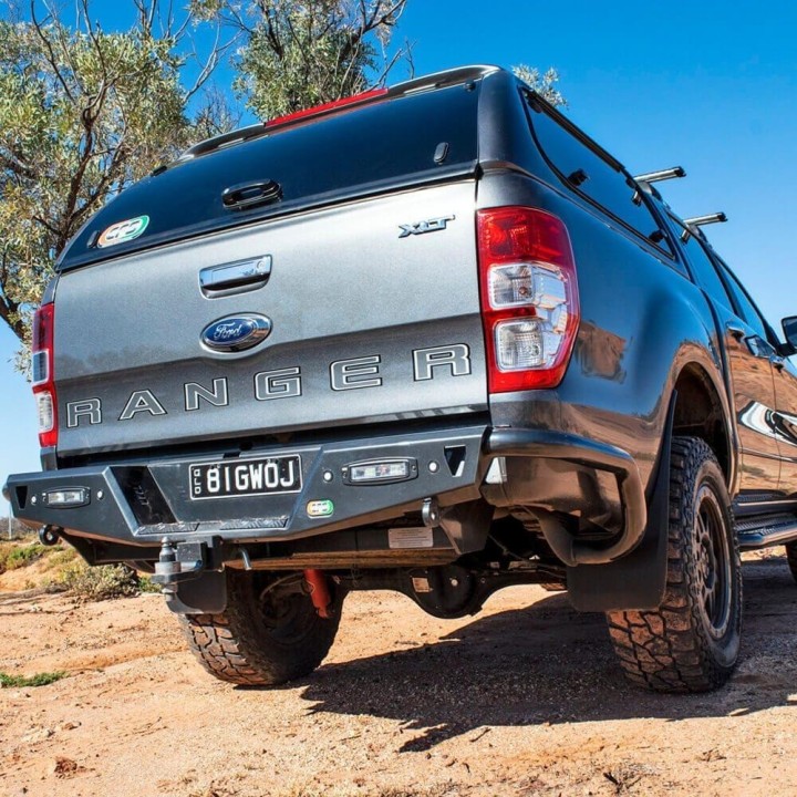 EFS Steel Rear Bumper — Ford Ranger PX, Mazda BT-50