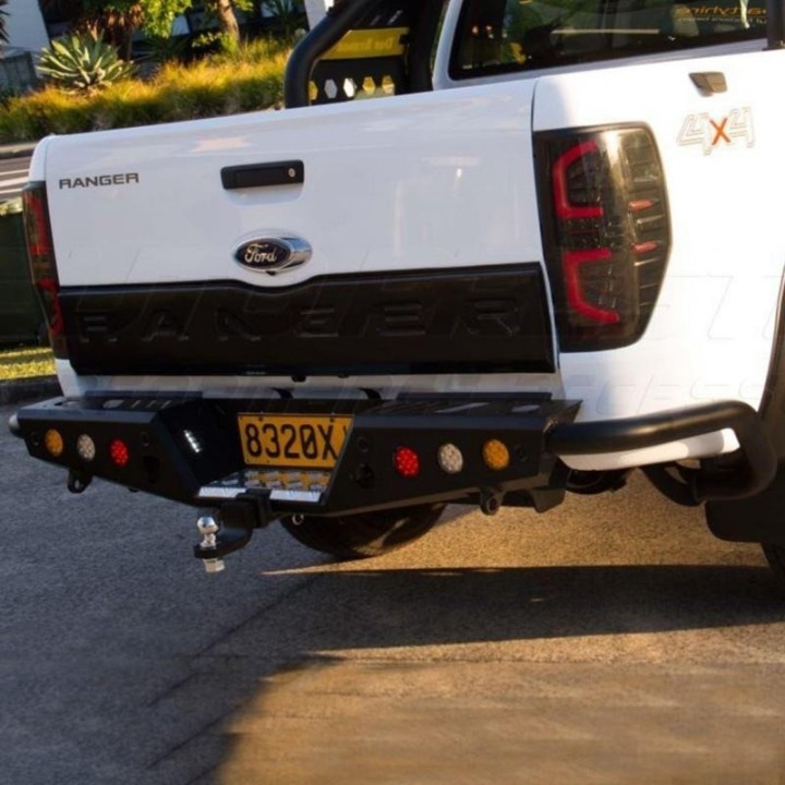 EFS Steel Rear Bumper — Ford Ranger PX, Mazda BT-50